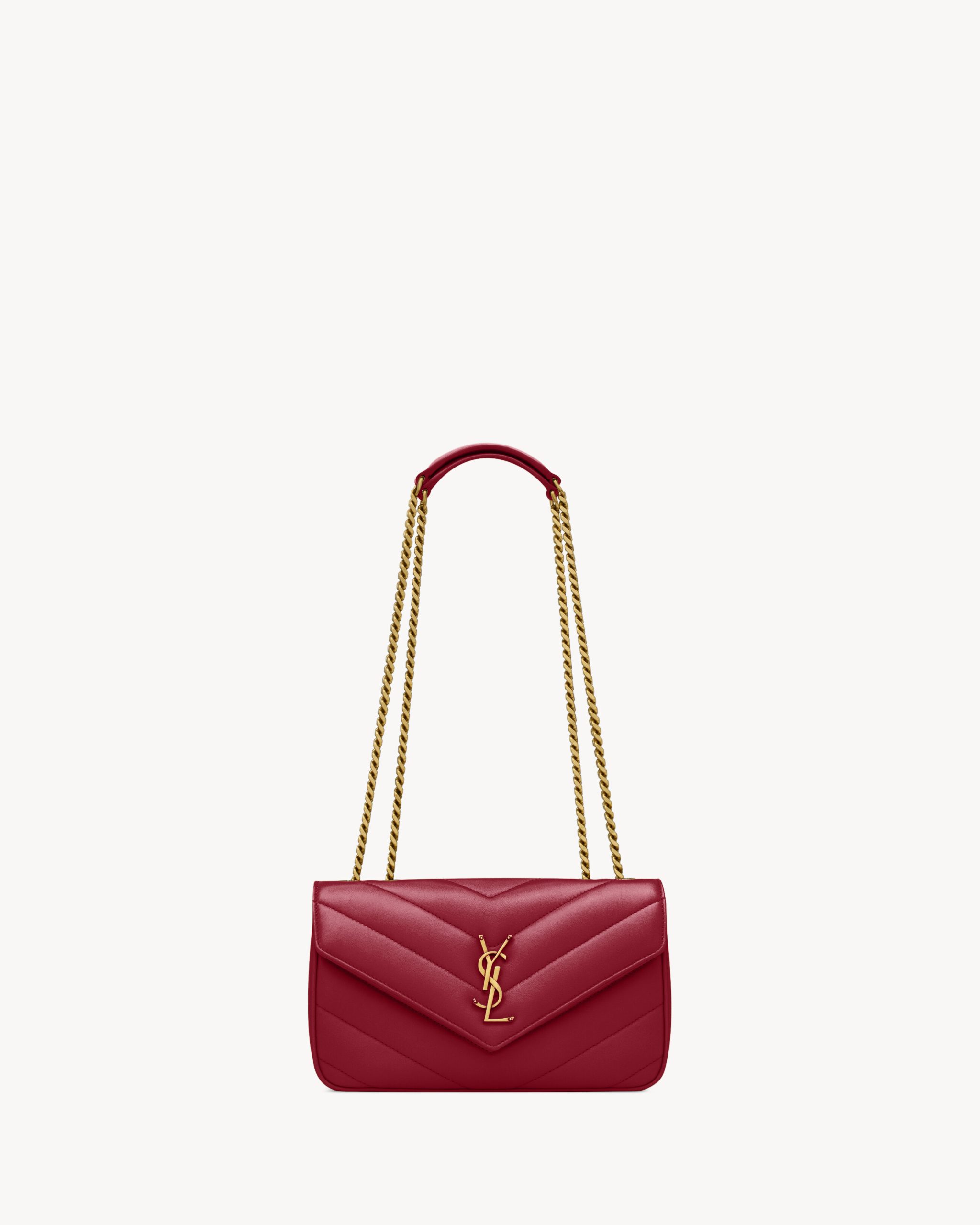 YSL LOULOU small in MATELASSÉ lambskin - Image 1